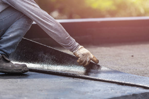 Professional Crawl Space Encapsulation technician working in Atlas, MI